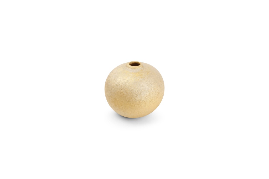 Vase Ø14,5xH13cm Gold Bullet