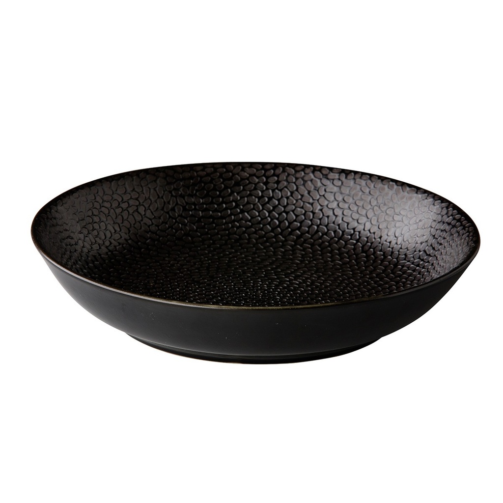 Assiette creuse Ø21xH4cm Black Honey