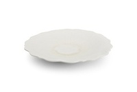 [VE783605] Assiette ailée Ø28xH4,5cm White Floret