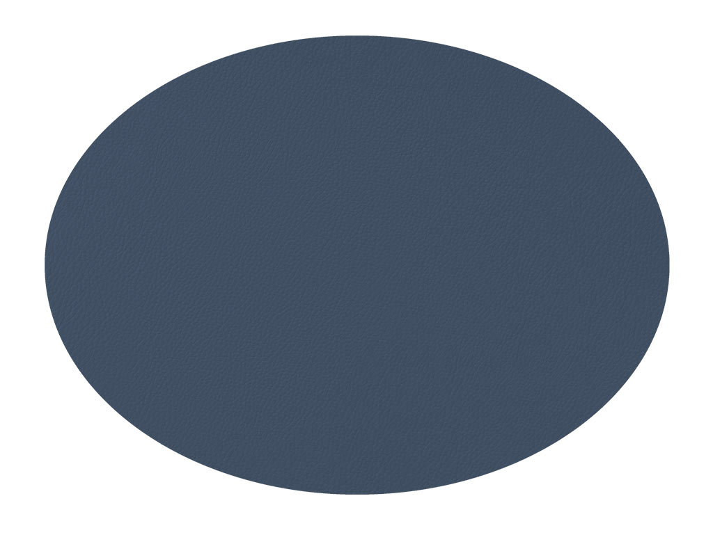 Set de table ovale Bleu Soft Nappa