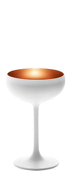 Coupe 23cl Élément White &amp; Copper - Set/6