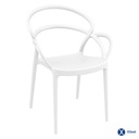 Chaise Mila Blanc - int&amp;ext