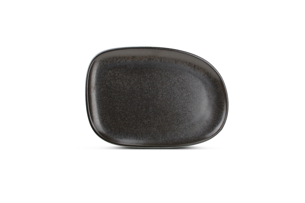 Assiette 33cm Black Ceres