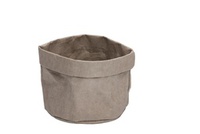 [VE131315GR] Corbeille Ø13cm Kraft Gris