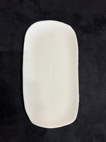 [VEMU-P43-W01] Assiette 27x14cm Muna White