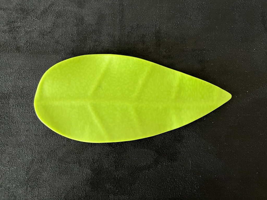 Assiette 15x27cm Leaf Green