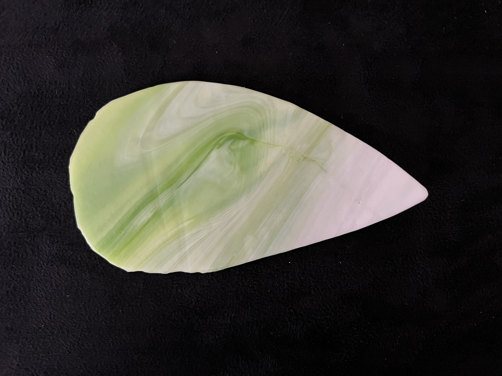 Cuillère 13x7cm Leaf Green