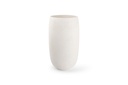 Vase Ø24xH42cm White Bullet