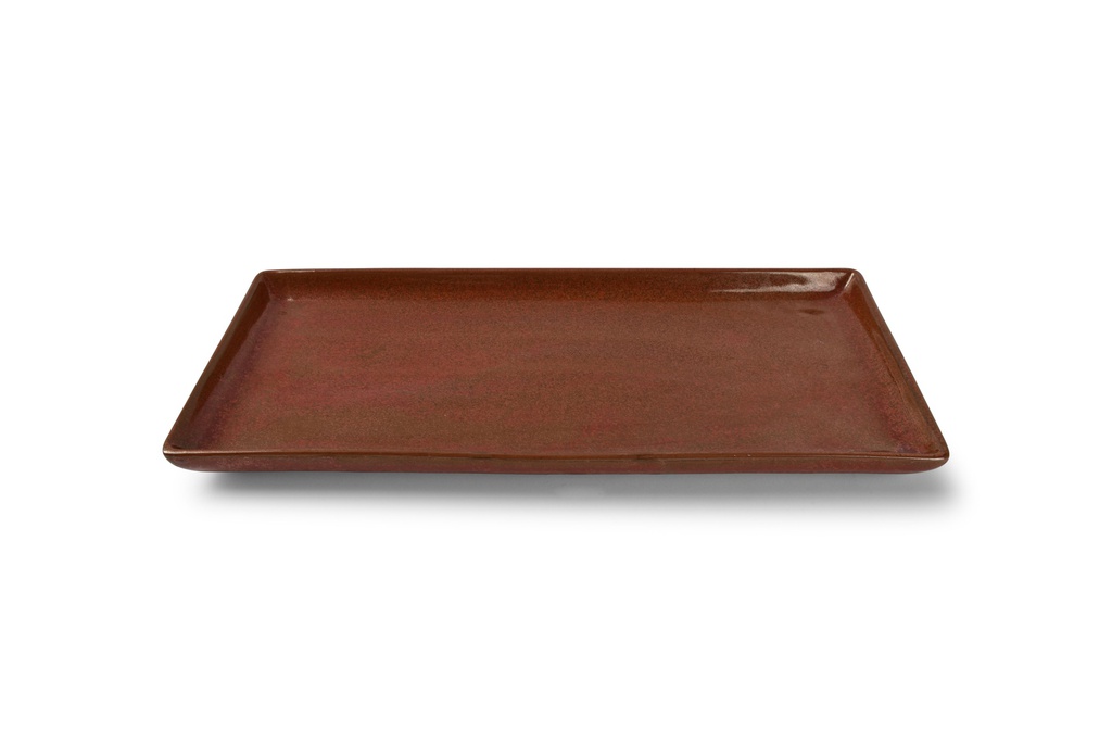 Plat à servir 36x16xH2,5cm Red Tapa