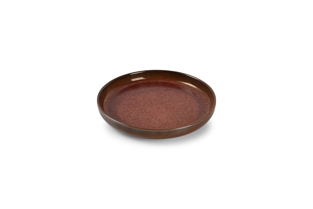 Assiette creuse Ø20xH3cm Red Tapa