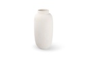 Vase Ø24xH50cm White Bullet
