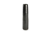 [VE820204] Vase Ø10xH40cm Anthracite Bullet