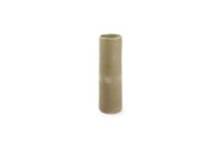 [VE820212] Vase Ø10xH30cm Kaki Bullet