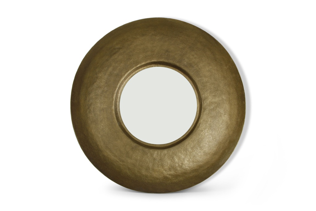 Miroir Ø90cm Duro Gold