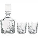 Gobelet 36cl &amp; Carafe Sculpture - Set/3