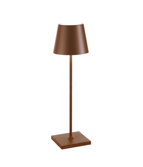 Lampe de table Ø11xH38cm Copper Poldina