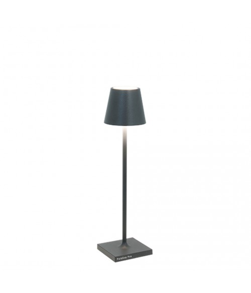 Lampe de table Ø7xH27cm Dark Grey Poldina