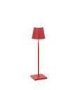 Lampe de table Ø7xH27cm Red Poldina
