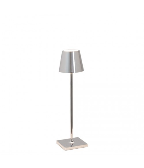 Lampe de table Ø7xH27cm Silver Poldina