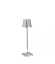 Lampe de table Ø7xH27cm Silver Poldina