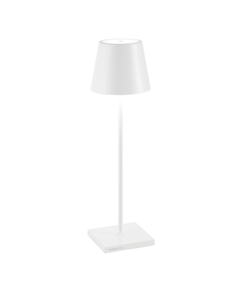 Lampe de table Ø11xH38cm White Poldina