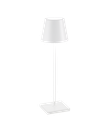 Lampe de table Ø11xH38cm White Poldina