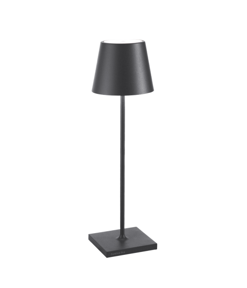 Lampe de table Ø11xH38cm Dark Grey Poldina