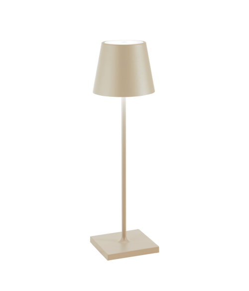 Lampe de table Ø11xH38cm Sand Poldina