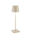 Lampe de table Ø11xH38cm Sand Poldina
