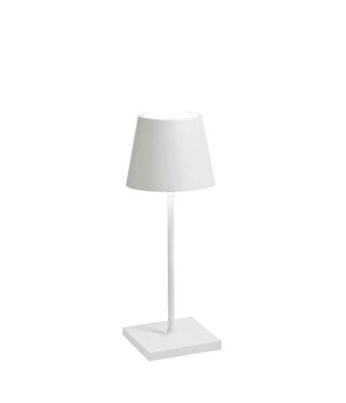 Lampe de table Ø10xH30cm White Poldina