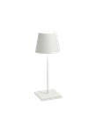 Lampe de table Ø10xH30cm White Poldina