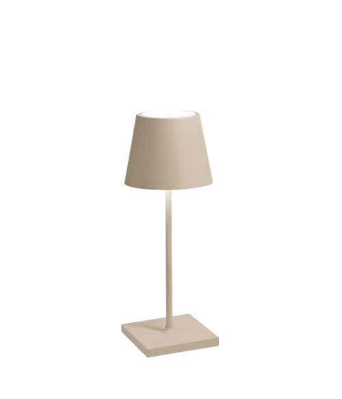 Lampe de table Ø10xH30cm Sand Poldina