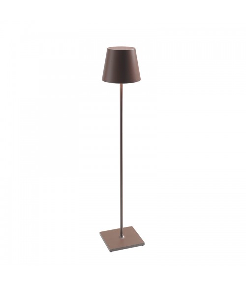 Lampe de sol Ø28xH70-150cm Copper Poldina