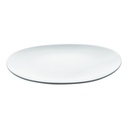 Assiette Ø28xH2,5cm Shell Gloss