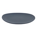 Assiette Ø28xH2,5cm Shell Matt Black