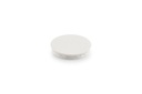 Assiette podium Ø10,5xH2cm White Roche