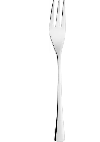 Curve cake fork