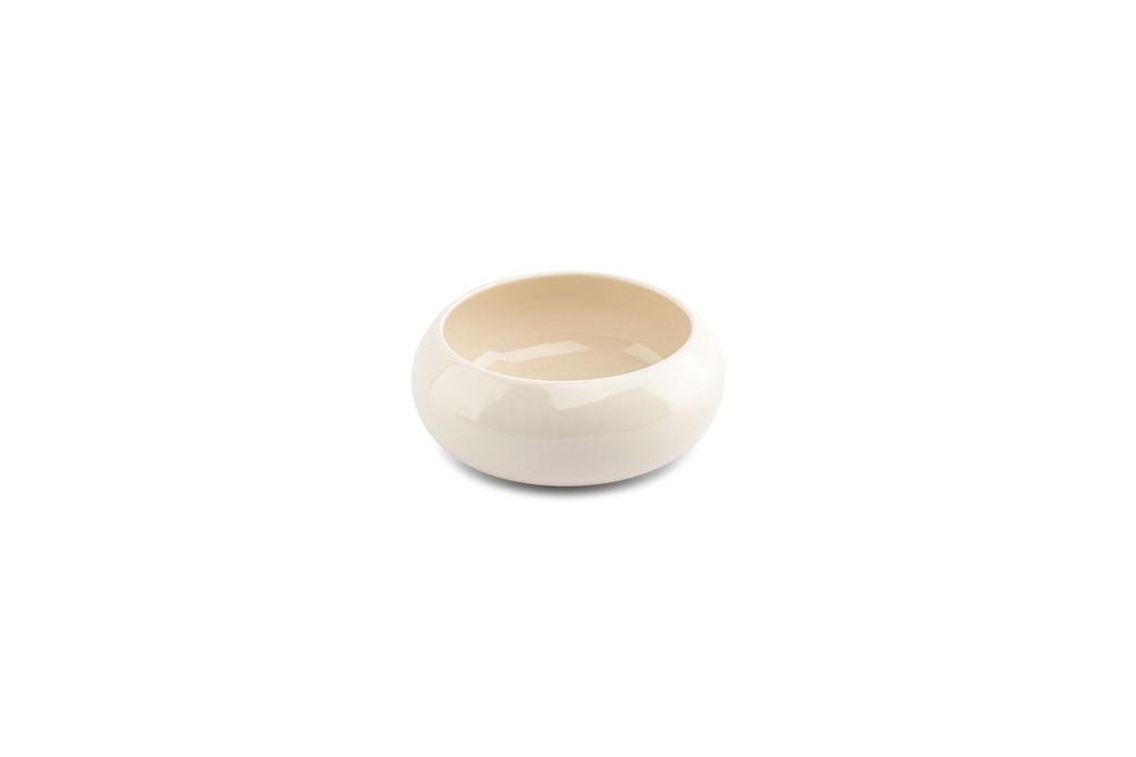 Kom Ø15xH6,5cm Vanilla Curvo