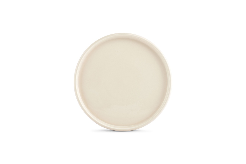 Plate Ø27cm Vanilla Curvo