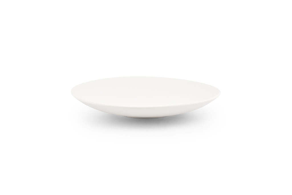 Soup plate Ø24.5x4cm White Dusk 