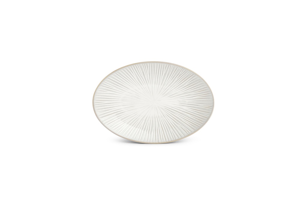 Bord Ø25,5cm Halo White