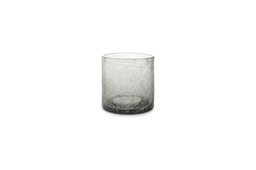 [VE169102] Verre Crackle Gris 22cl - Set/4