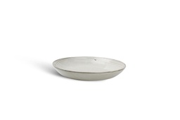 [VE604655] Assiette creuse Ø24,5xH4cm Grey Ceres