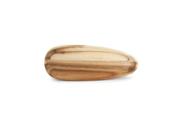 [VE764049] Assiette ovale 30cm Wood Santo