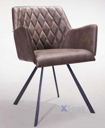 [VEA027593] Chaise Eagan brun