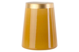 [VE396639] Photophore ocre Ø10xH12,5cm