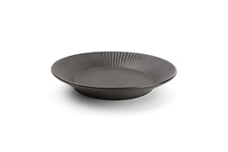 [VE606024] Assiette creuse Ø24xH4cm Black Aurora