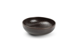 [VE804049] Bol Ø16xH5cm Tabo Chocolat