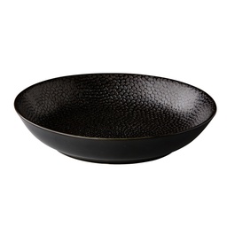 [VEQU21386] Assiette creuse Ø21xH4cm Black Honey