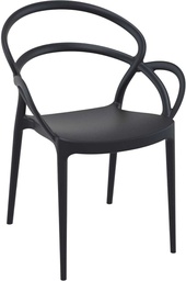 [VEA033837] Chaise Mila Noir - int&amp;ext